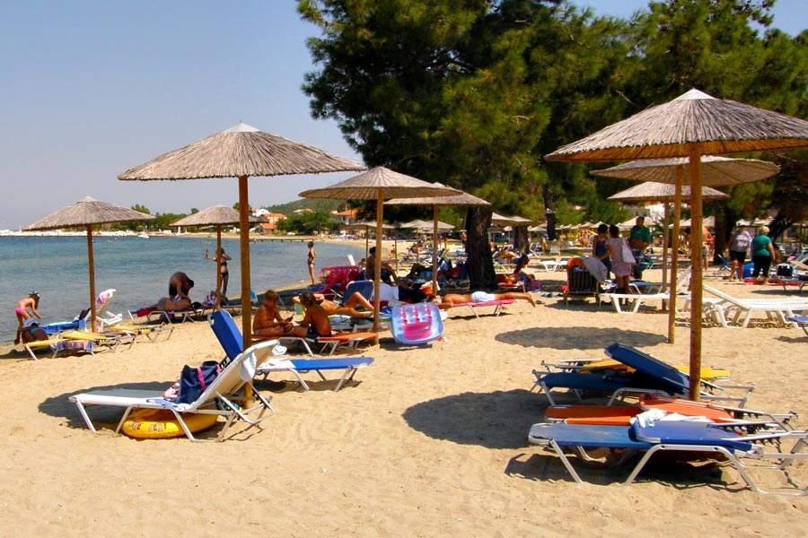 Aparthotel Sunrise Beach Skala Rachoni  Exterior foto