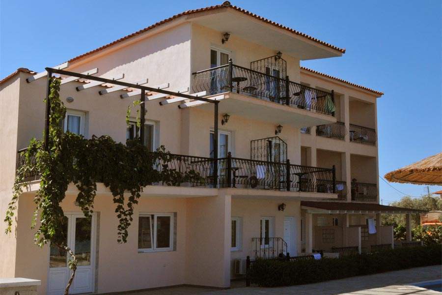 Aparthotel Sunrise Beach Skala Rachoni  Exterior foto